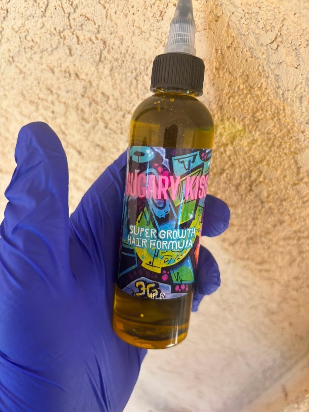 Sugary Kiss Super Growth Hair Formula - 4oz Hair Growth Oil Balding, Thinning,